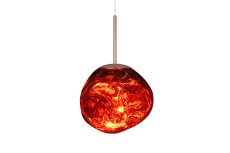 Tom Dixon Melt Mini 1 Light Pendant in Copper - sofa.com