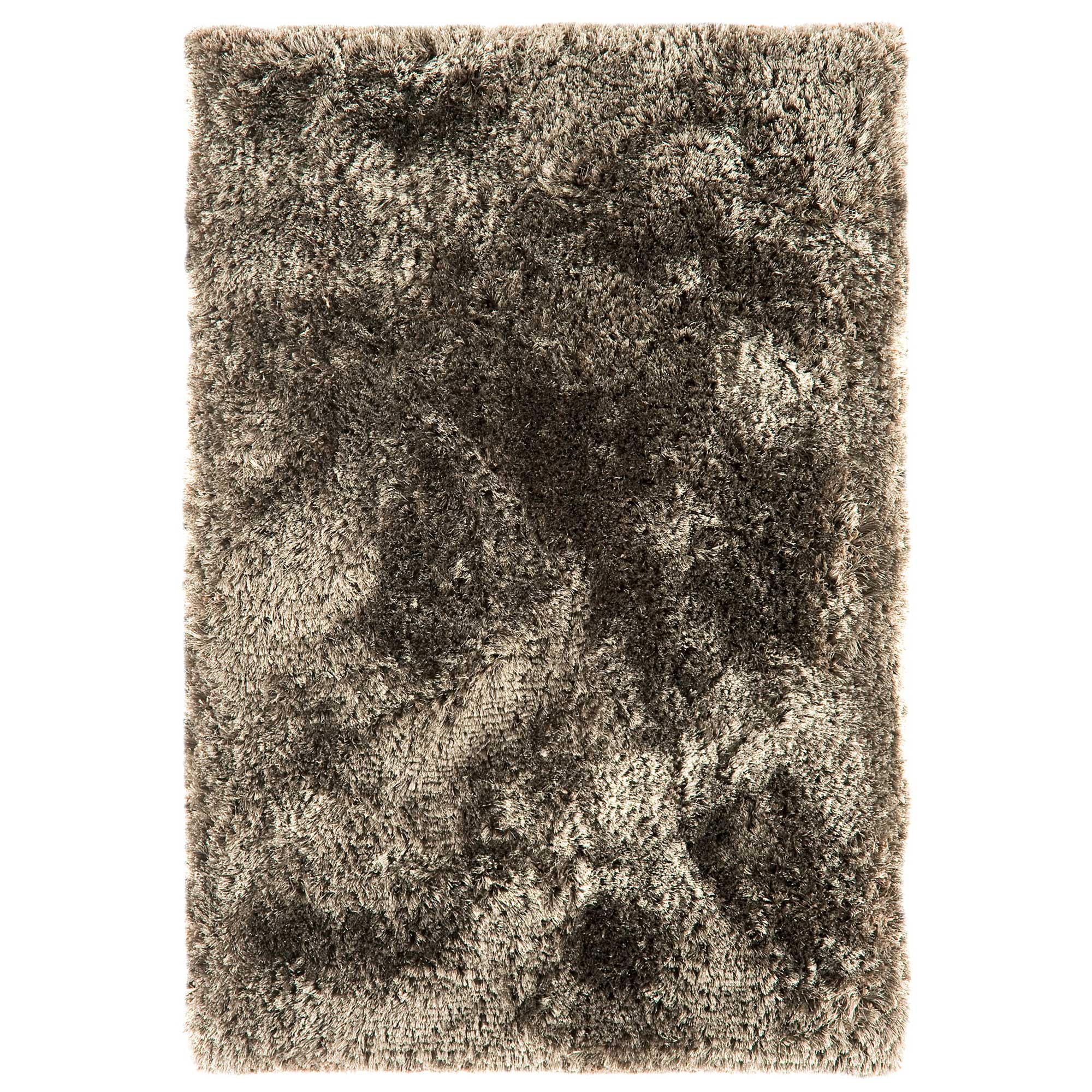 Plush Taupe 140x200cm Rug, Square Polyester | Barker & Stonehouse