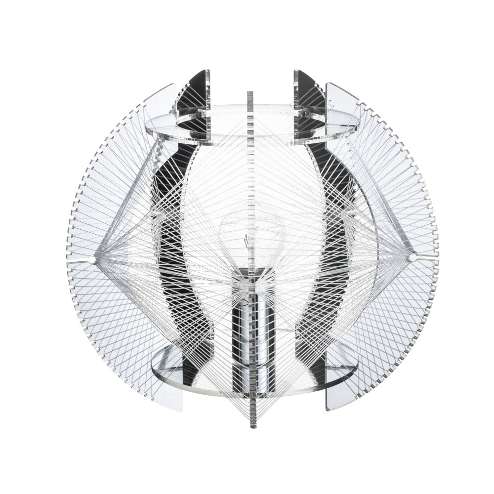 Weston Table Lamp, Silver