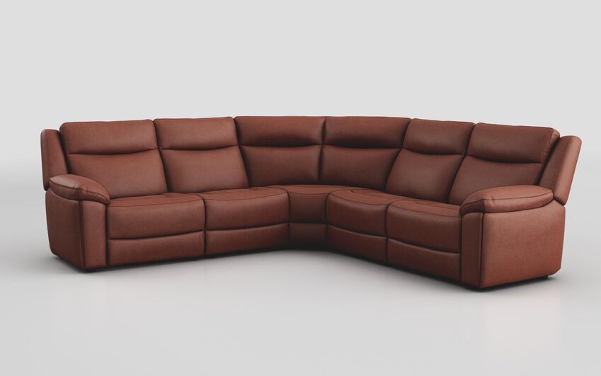 Brown Villa 3 Corner 3 Sofa