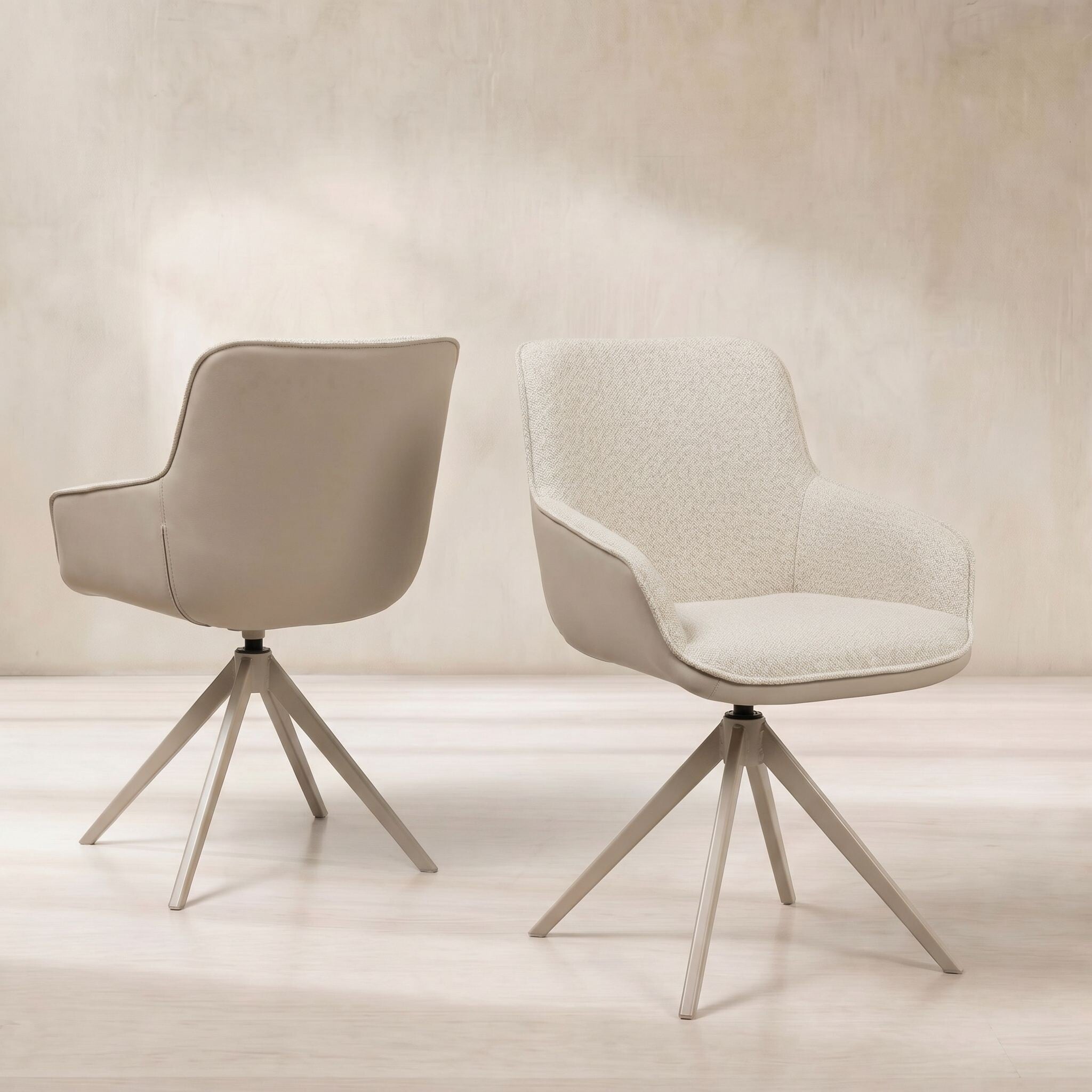 Rafe Dining Chair Beige, Neutral | Barker & Stonehouse
