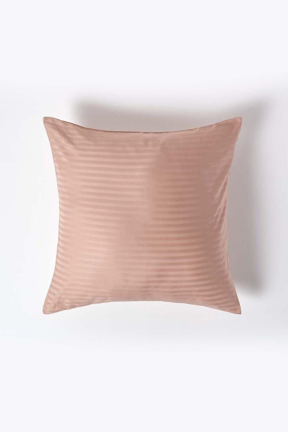 Homescapes Continental Pillowcase Egyptian Cotton 330 TC, 60 x 60 cm in Taupe