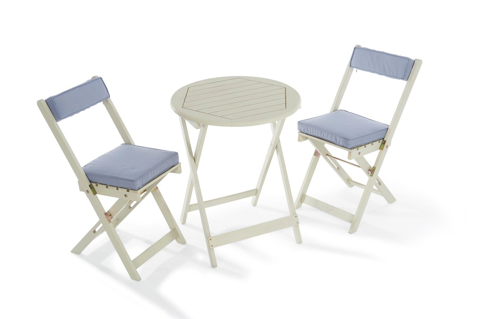Greenhurst Raffles Bistro Set - Antique White