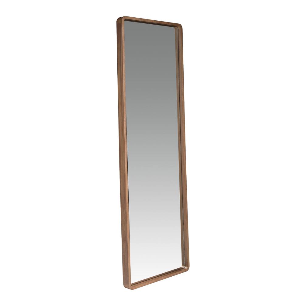 Angel Cerda Rectangular Walnut Wall Mirror 60x190 cm