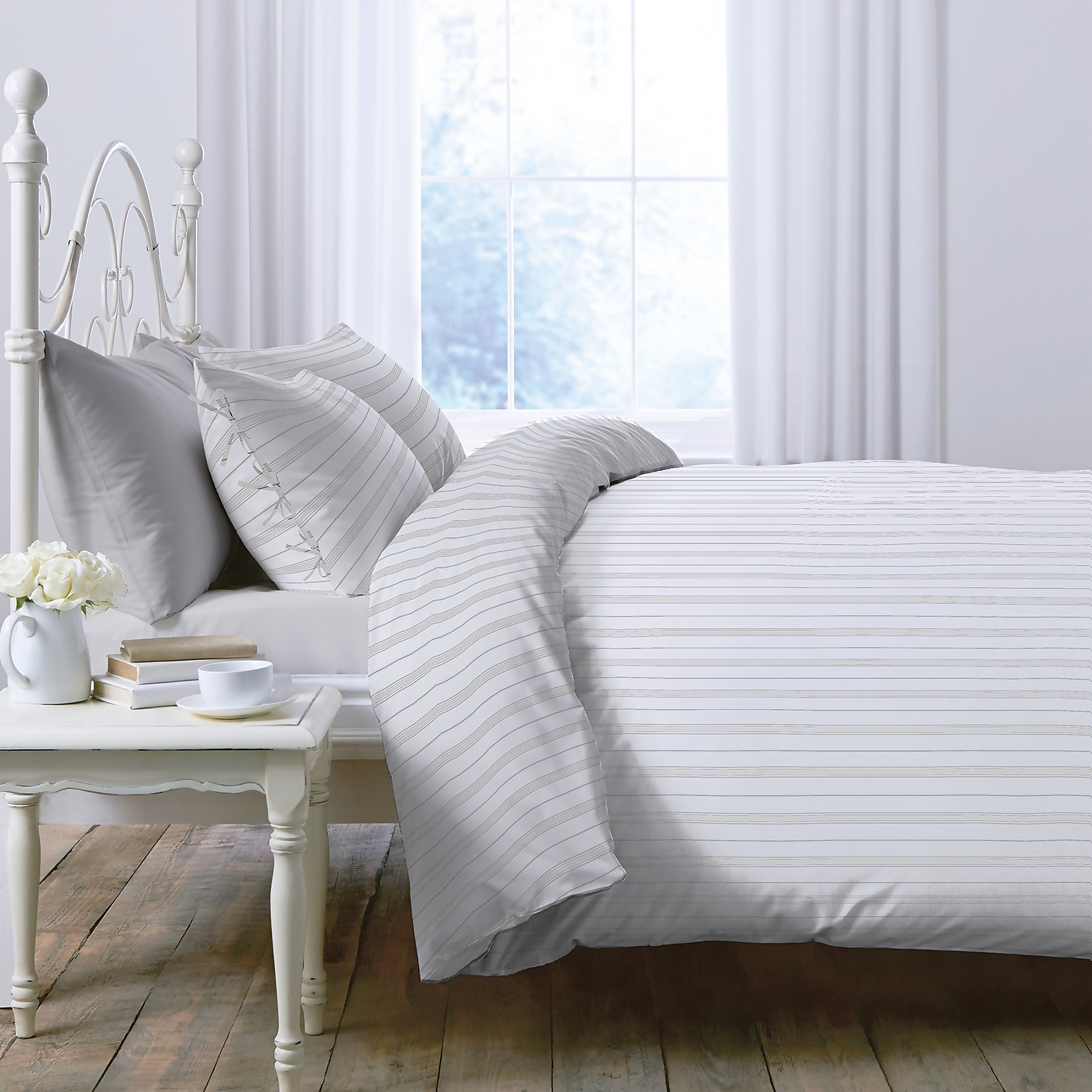Country Living Yarn Dye Stripe Bedding Set - Super King