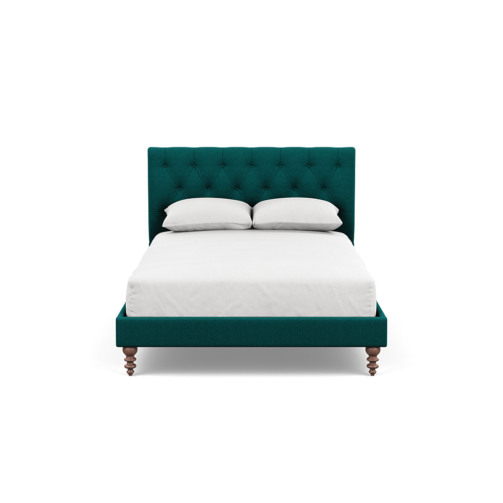 Heal's Balmoral Bedstead Double Brushed Cotton Pine