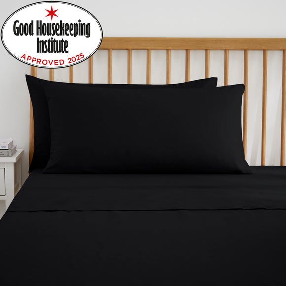 Pure Cotton Kingsize Pillowcase Pair