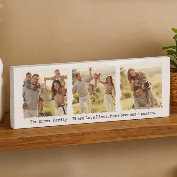 Personalised Photo Wooden Ornament