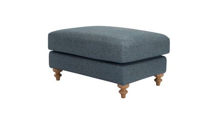 Teddy Large Rectangular Footstool in St Margaret's Whitstable - sofa.com