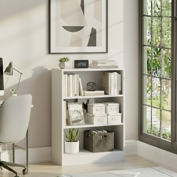 Cambridge 3 Tier Low Bookcase