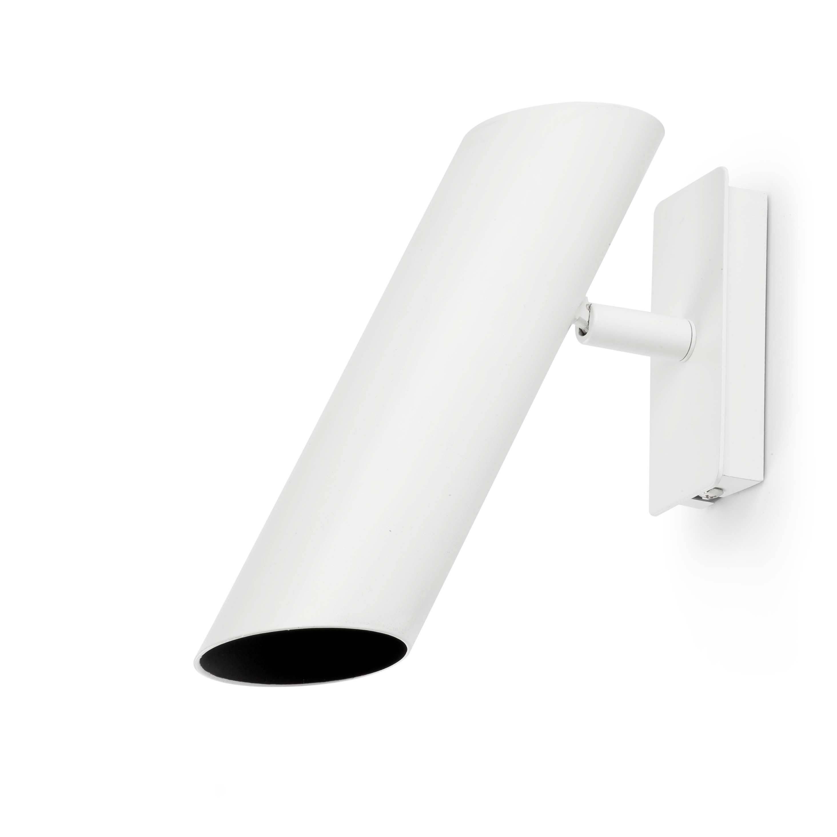 Netlighting Link 1 Light Indoor Adjustable Wall Spotlight White Black GU10