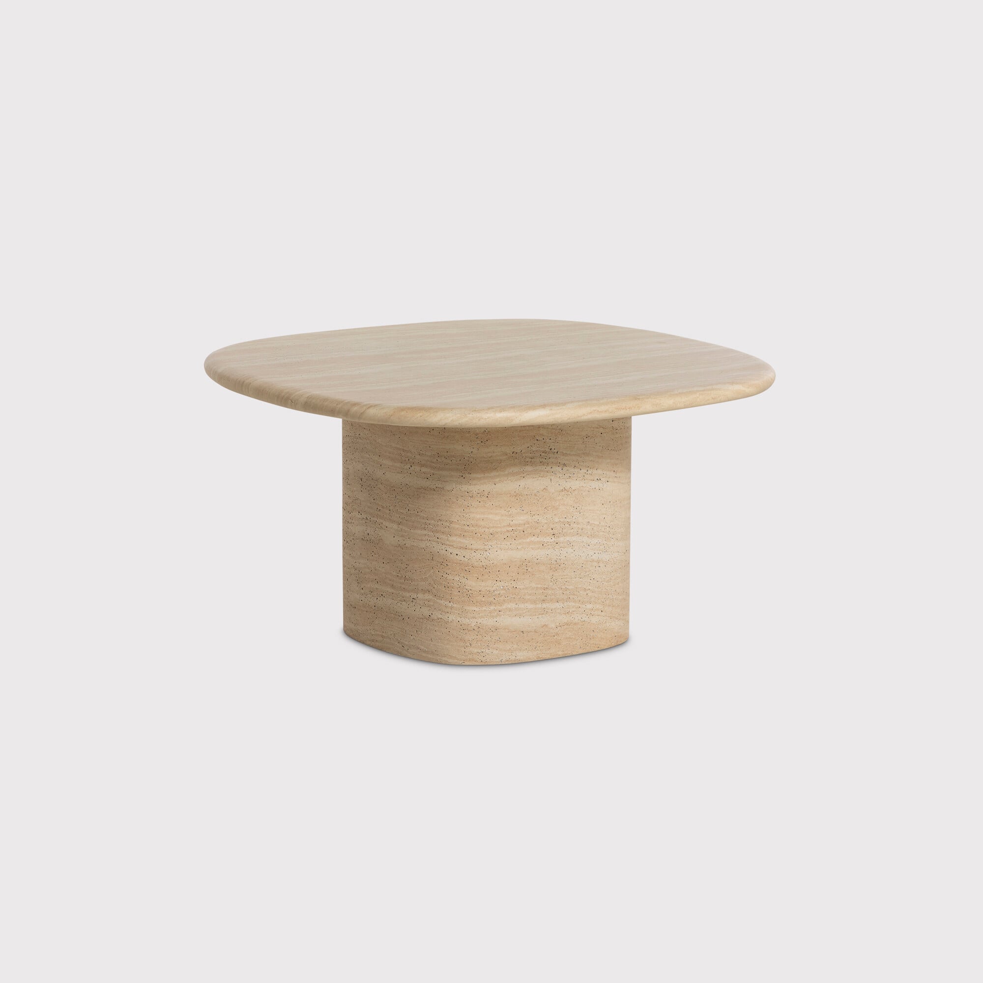Zira Coffee Table 80cm, Neutral Concrete | Barker & Stonehouse