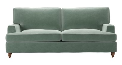 Isla 2.5 Seat Sofabed in Sage Smart Velvet - sofa.com