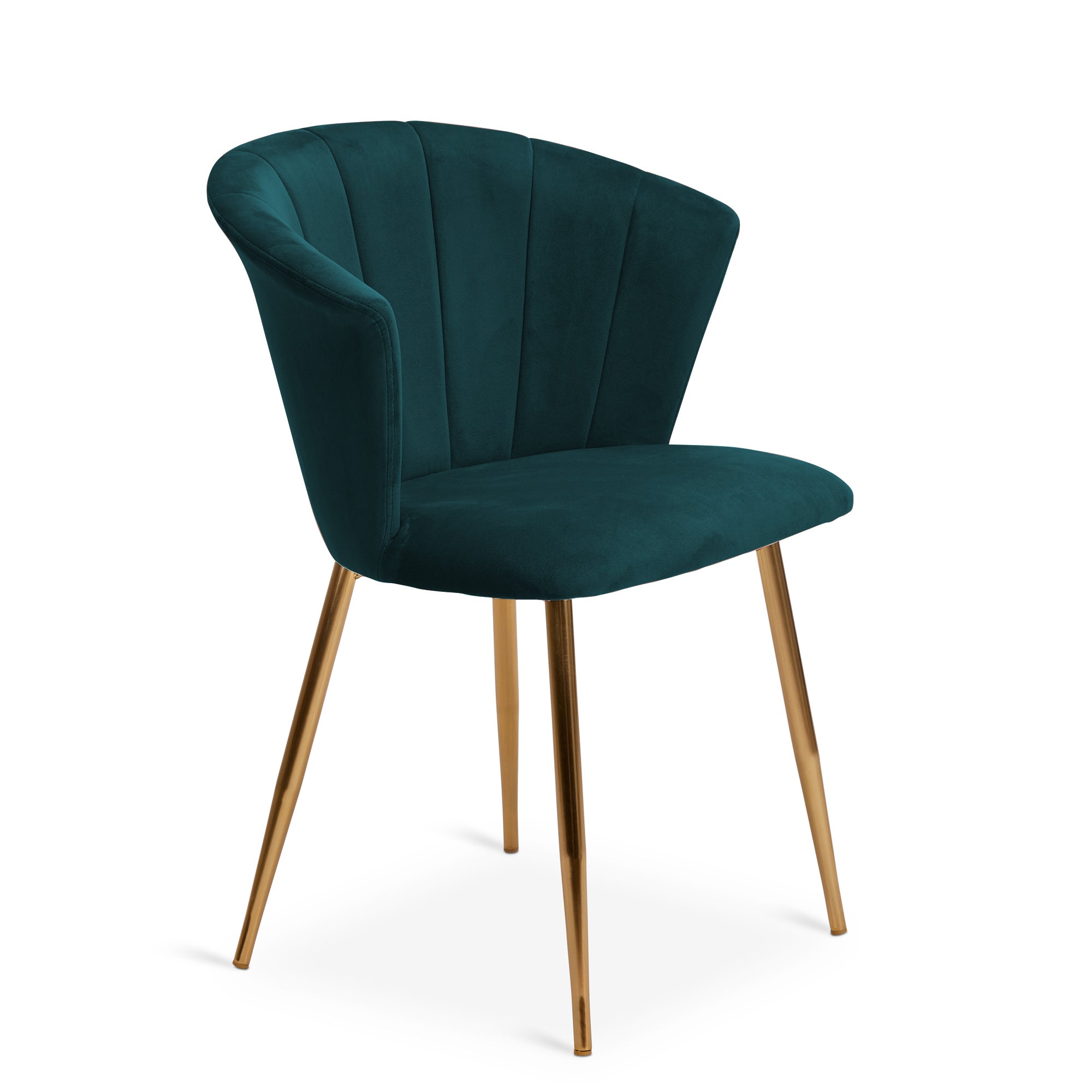 Kendall Velvet Chair Blue