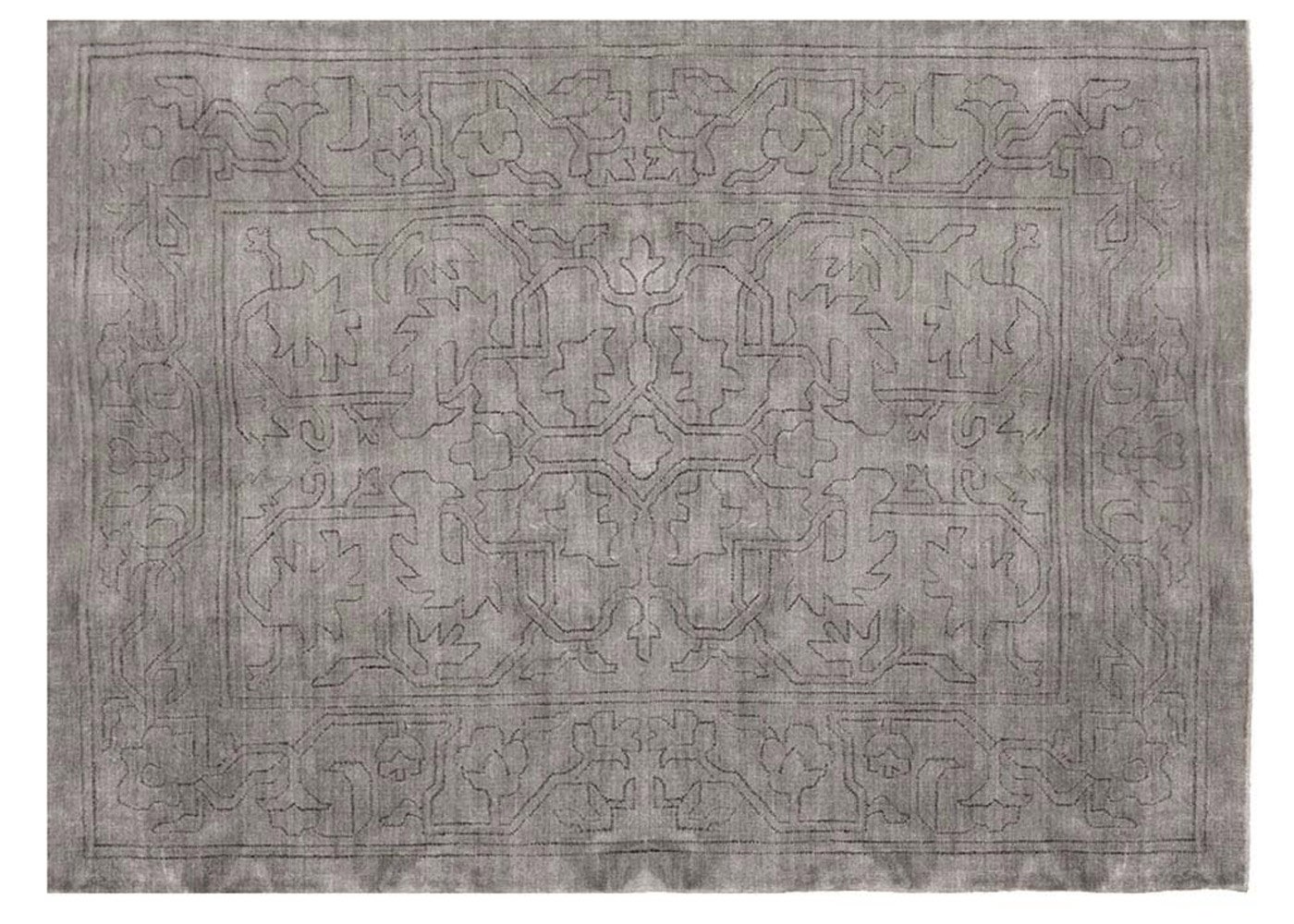 Linie Design Kaito Rug Silver 250 x 350