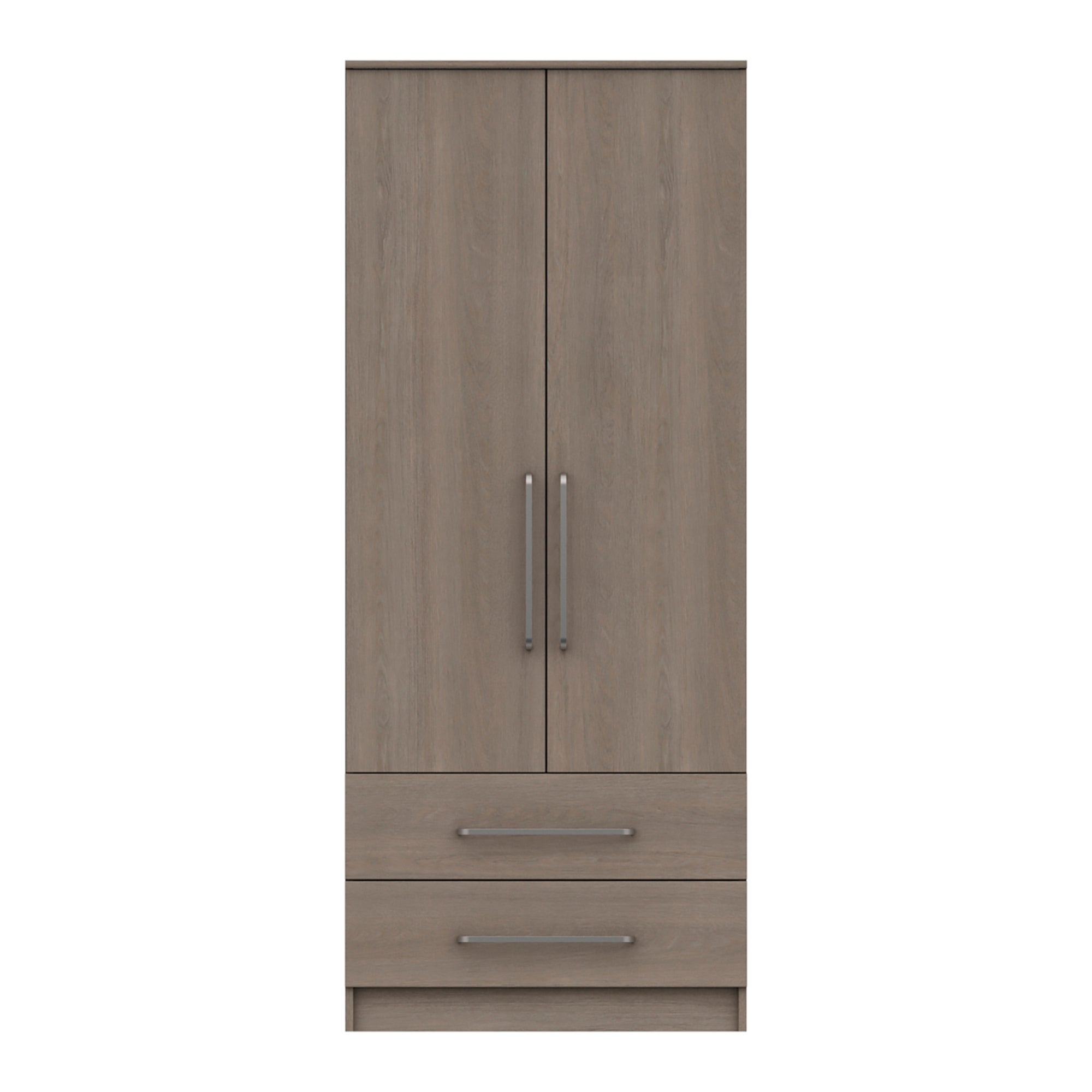 Parker Double 2 Drawer Wardrobe