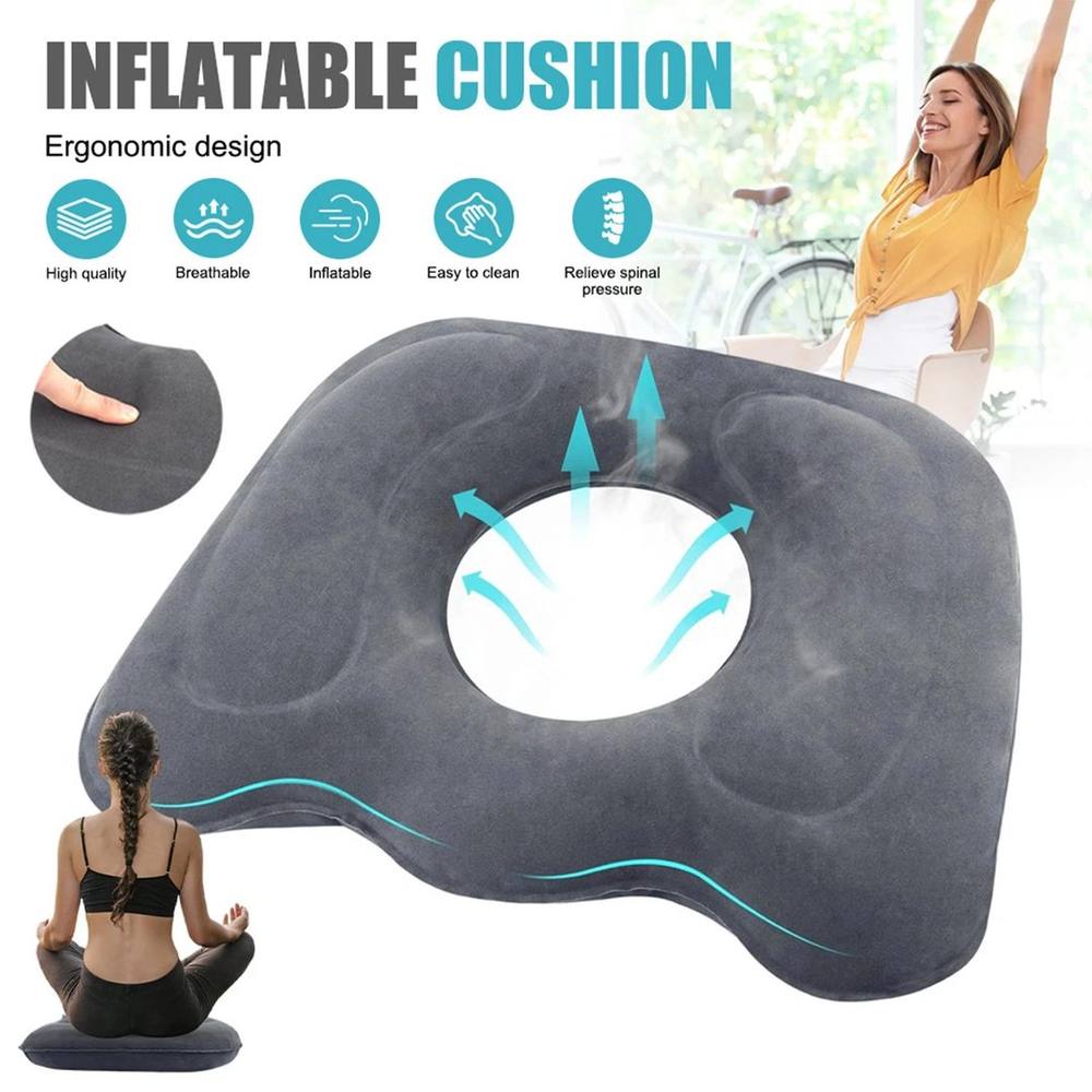 SPETLEK Seat Pillow Wheelchairs Seat Cushion in Grey