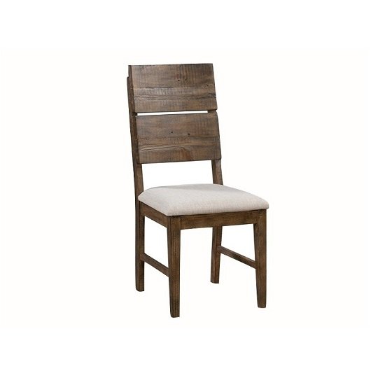 Sevilla Wooden Dining Chair In Dark Pine Finish