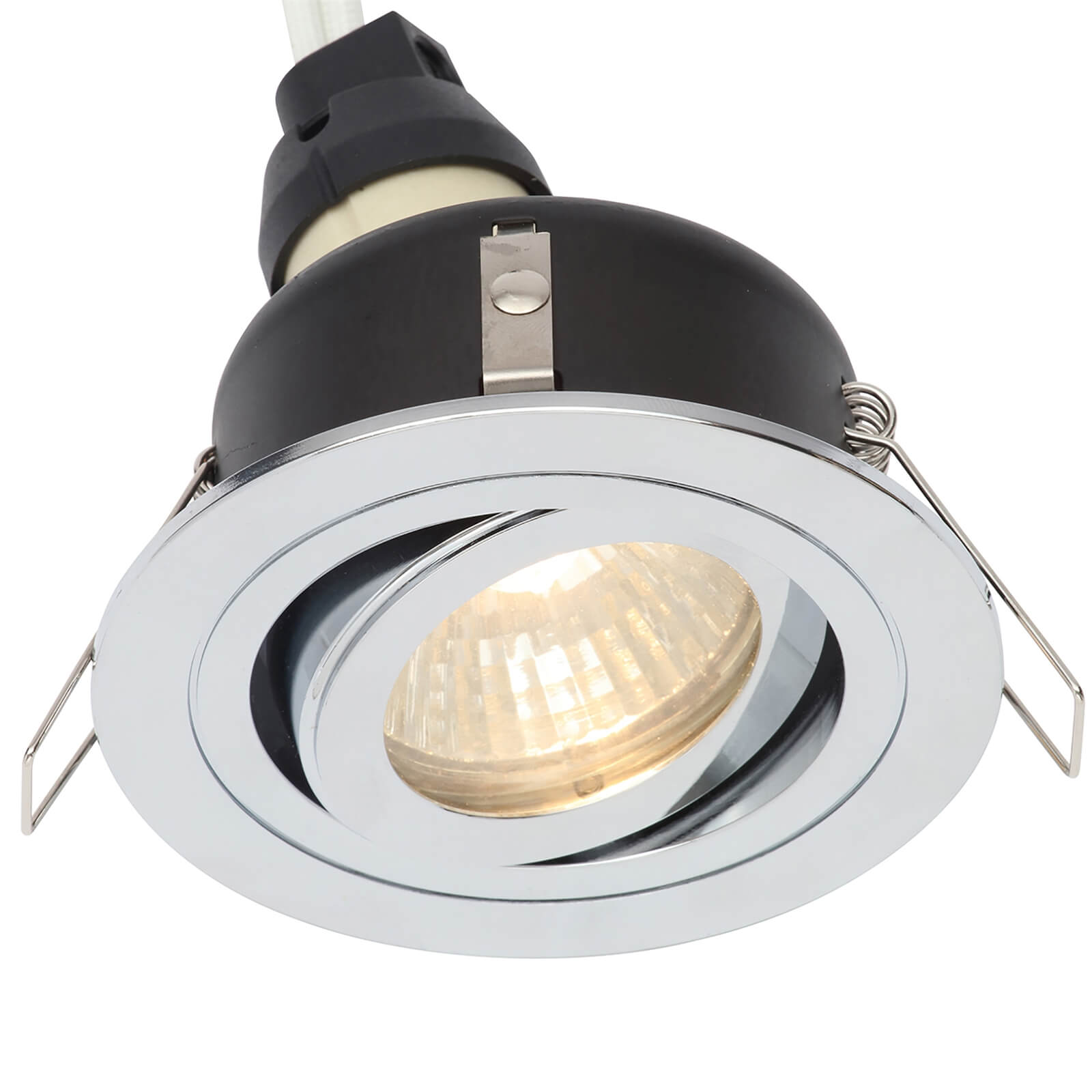 IP65 Tiltable Downlight - Chrome