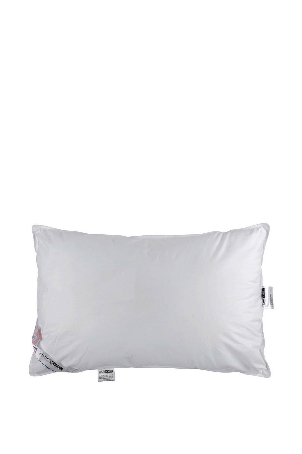 Homescapes Super Microfibre Lavender Pillow Dried Lavender Insert Extra Fill in White