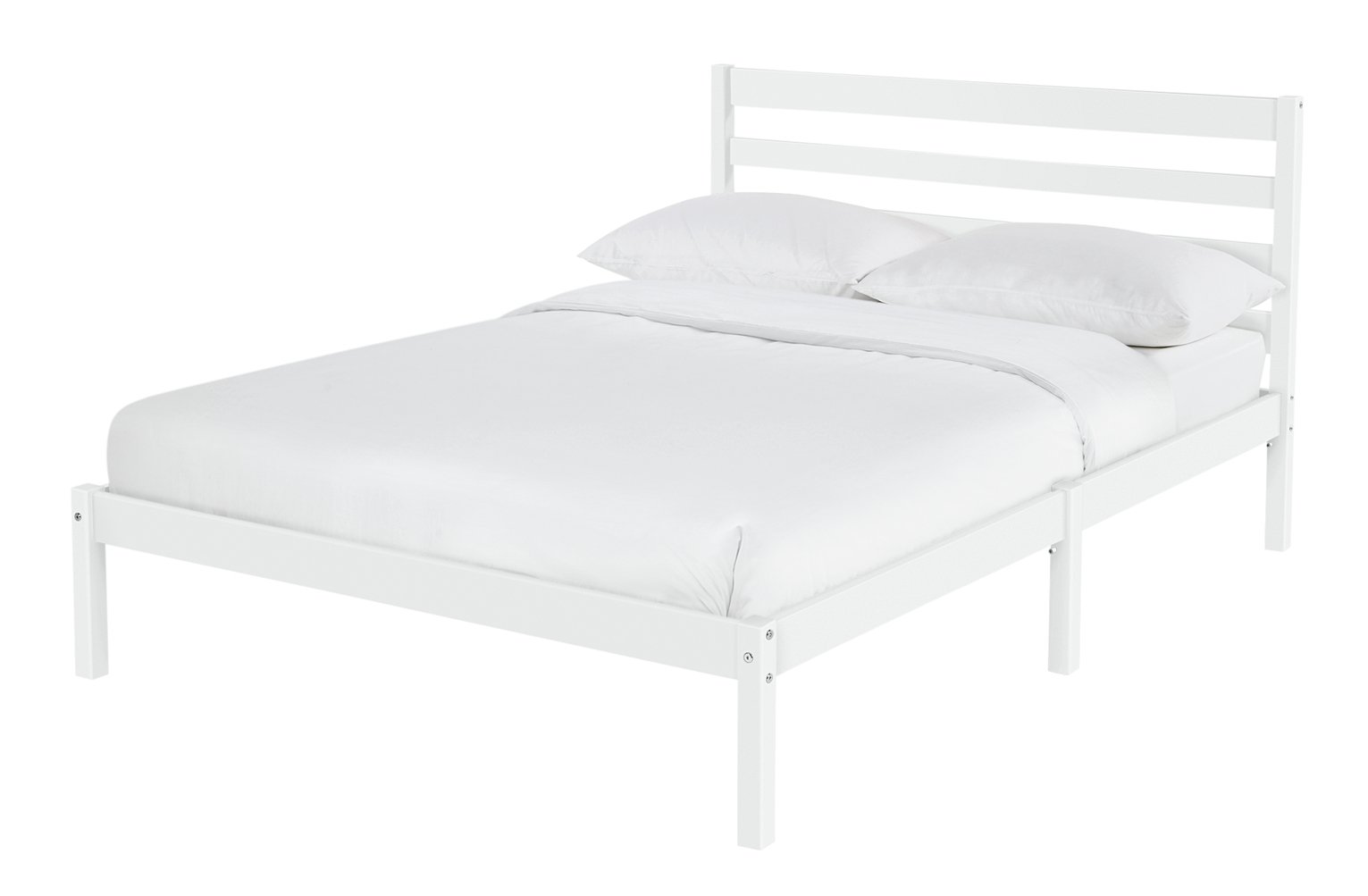 Argos Home Kaycie Small Double Bed Frame - White