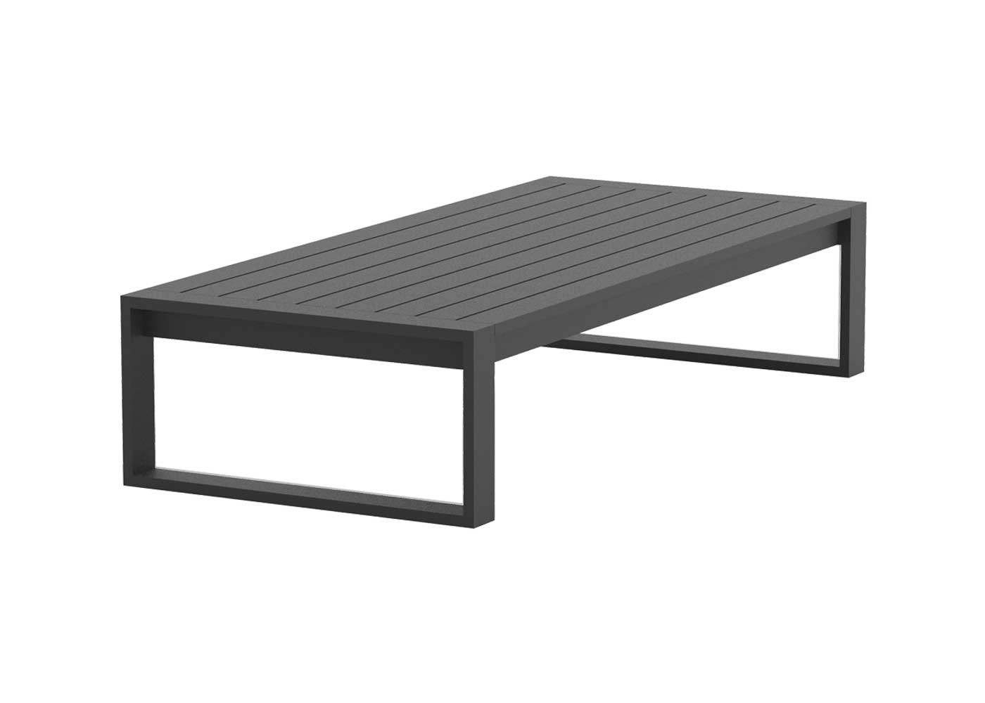 Case Eos Outdoor Coffee Table Black