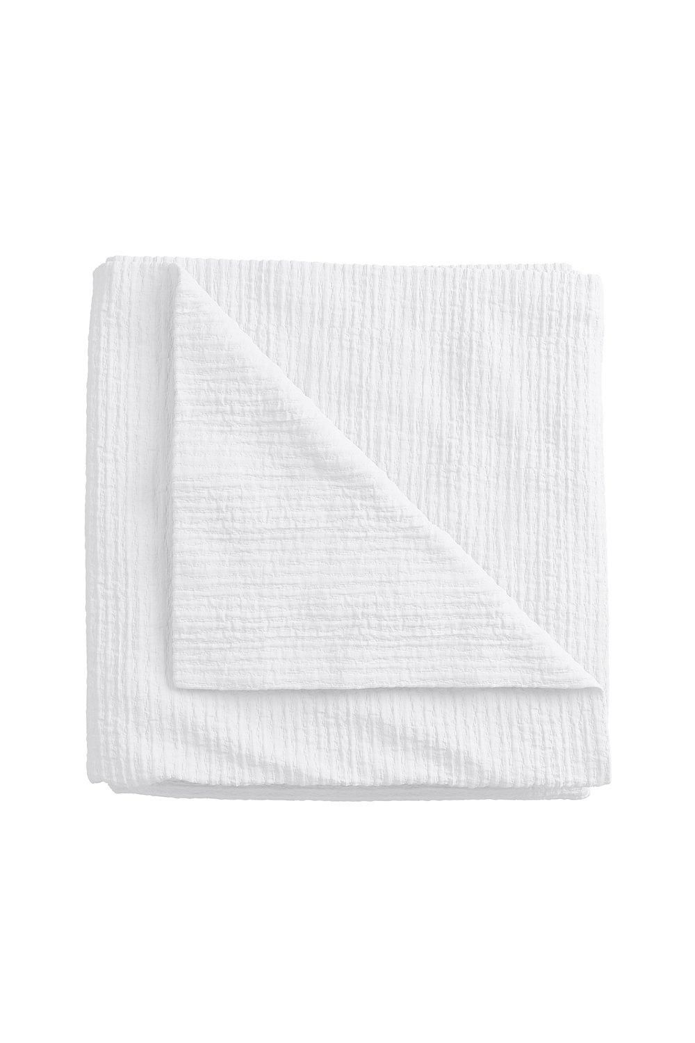 Helena Springfield 'Pure Matelasse' Cotton Throw in White
