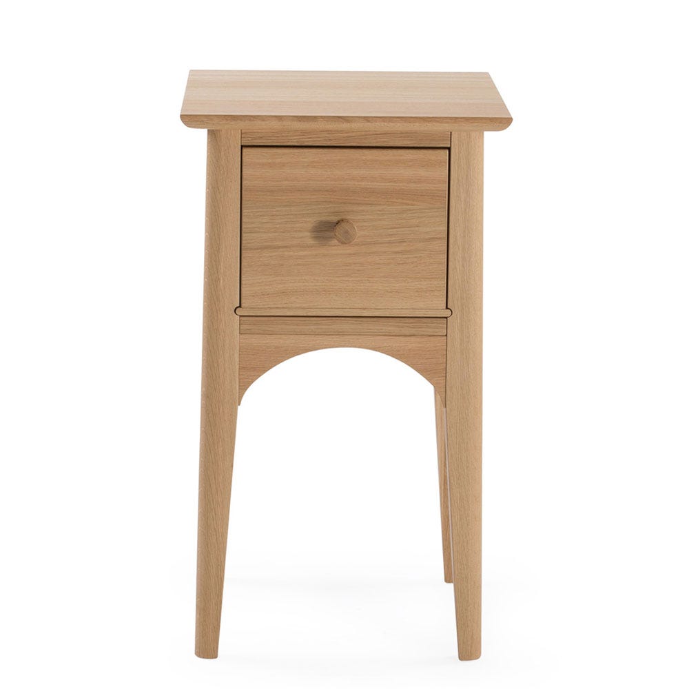 Heal's Blythe Compact Bedside Table Oak 2