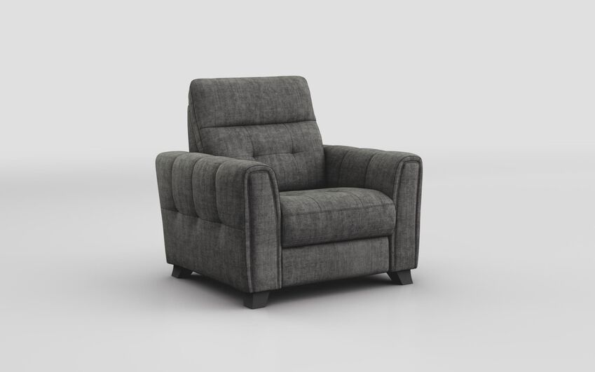 Black Fabric Barbiano Armchair