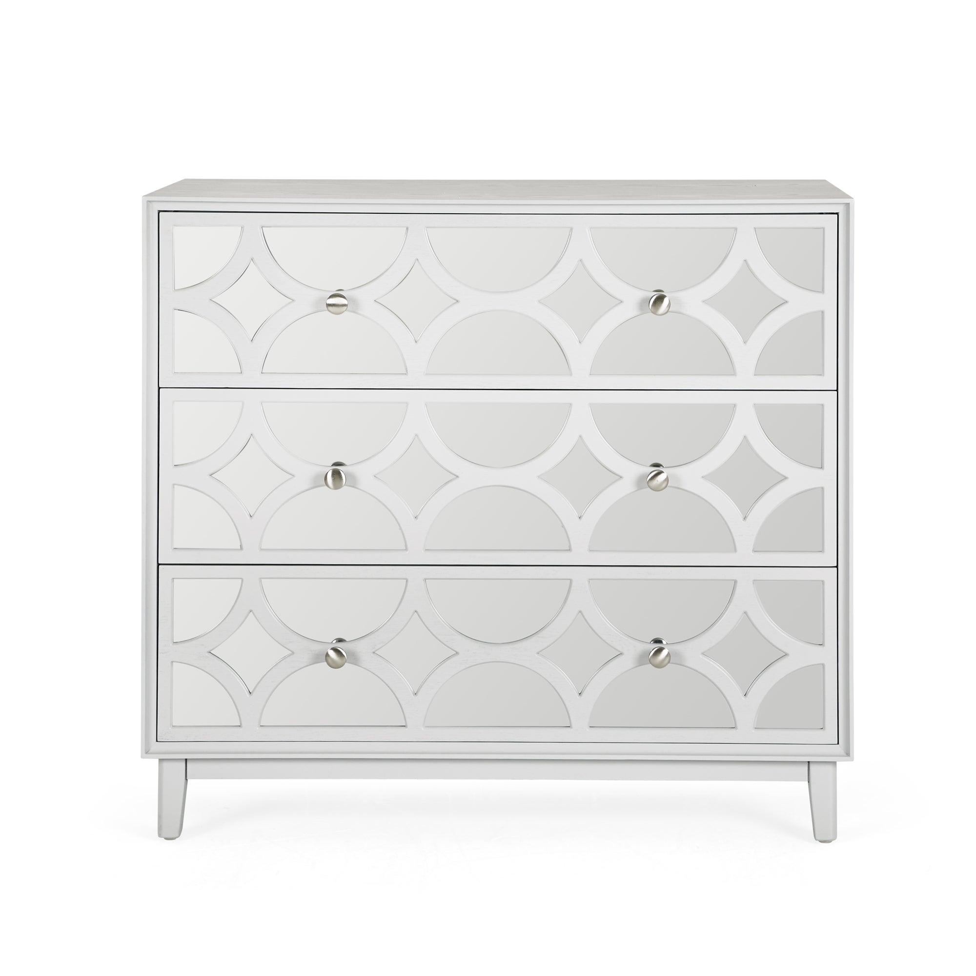 Delphi Grey Chest of Drawers Grey