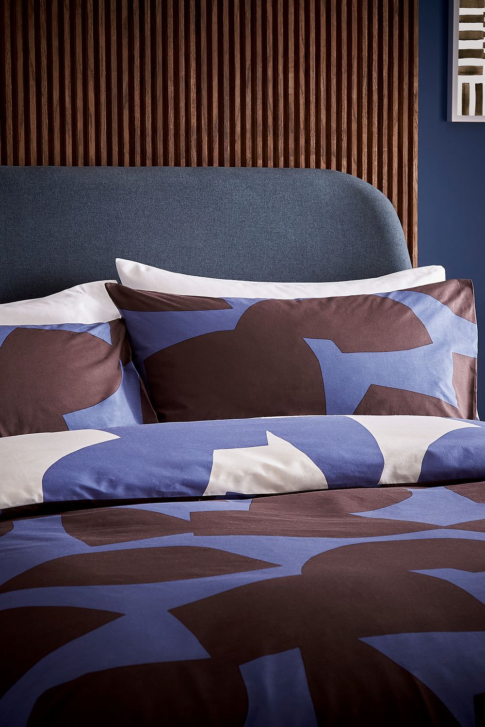 Helena Springfield 'Alva' Cotton Duvet Cover Set in Blue 2