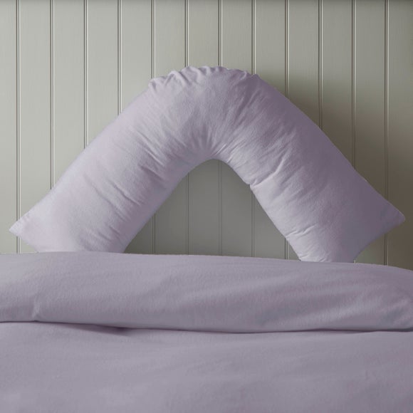 Soft & Cosy Luxury 100% Brushed Cotton V-Shape Pillowcase