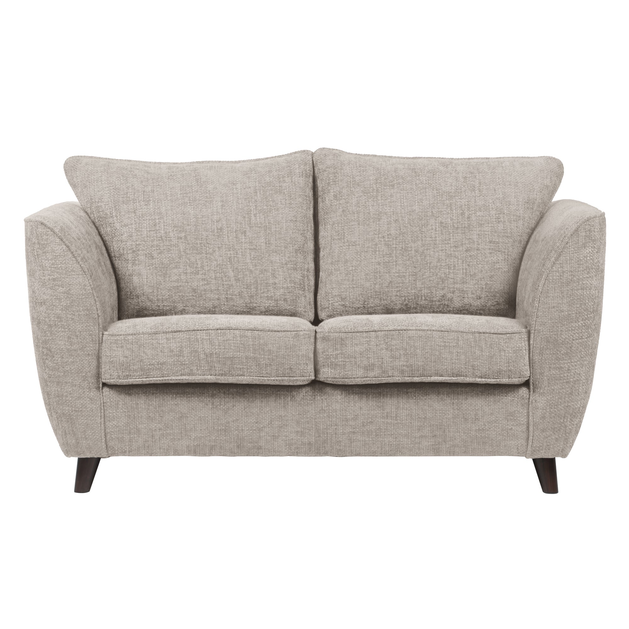 Sienna Fabric 2 Seater Sofa Beige