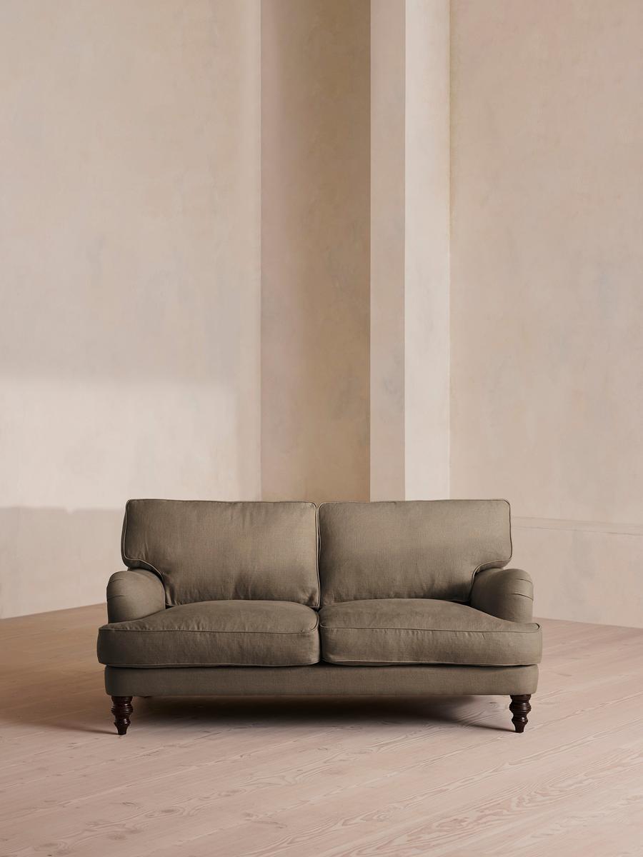 Arundel Two Seater, Sofa, Linen, Mushroom