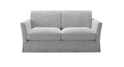 Otto 2 Seat Sofa Bed in Koala Chelsea Linen - sofa.com