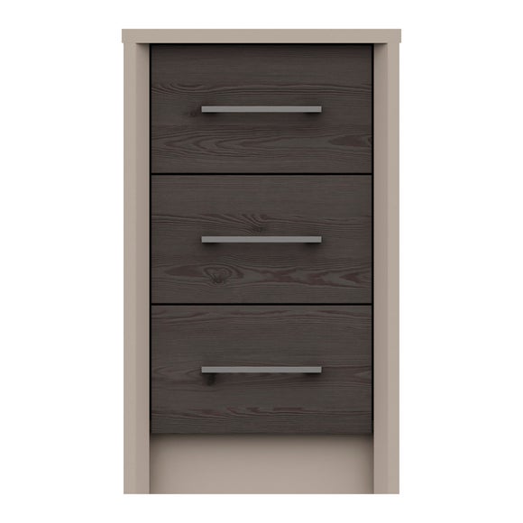 Dolan 3 Drawer Bedside Table