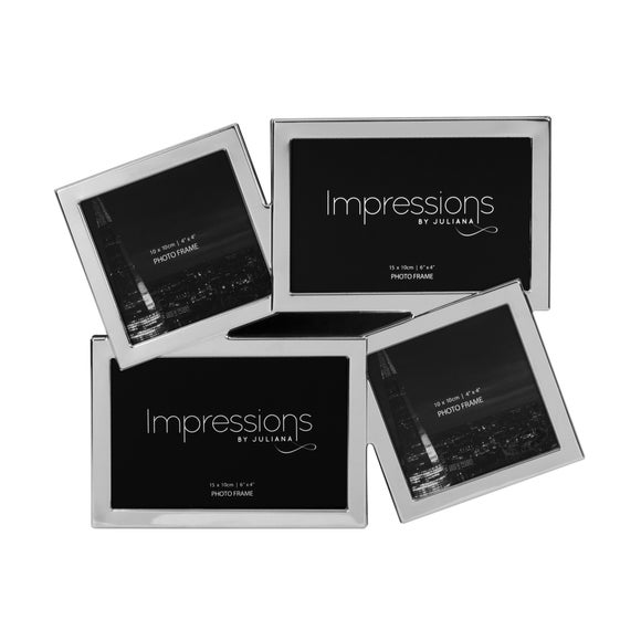 Modern Overlapping Multi Photo Frame