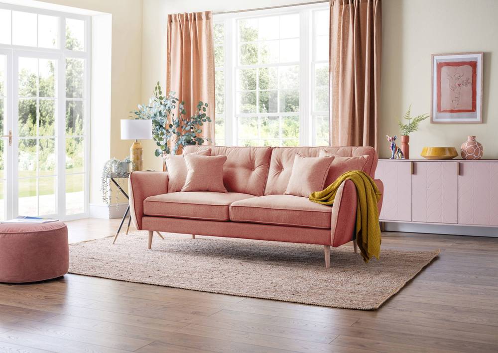 The Great Sofa Company Ailis Large Sofa Faro Coral