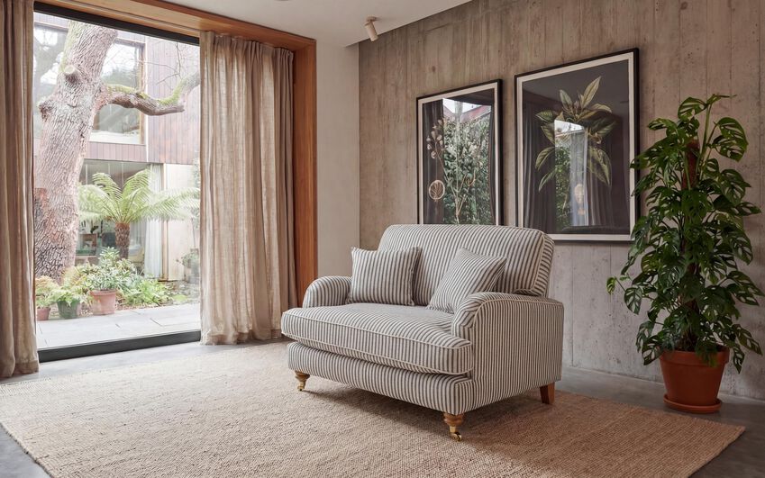 ScS Living Fabric Cambourne Snuggle Chair