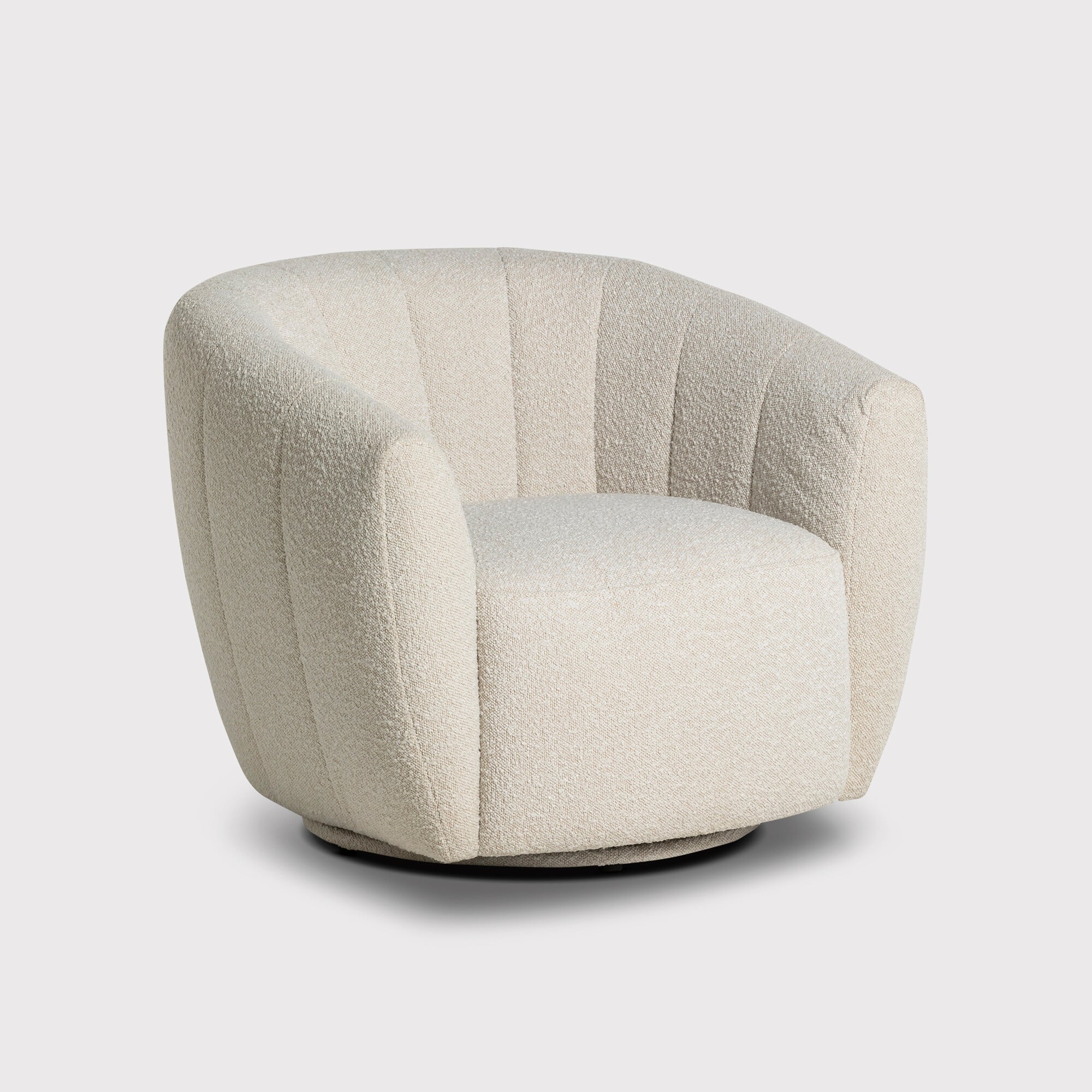 Fontana Armchair, White Fabric | Barker & Stonehouse
