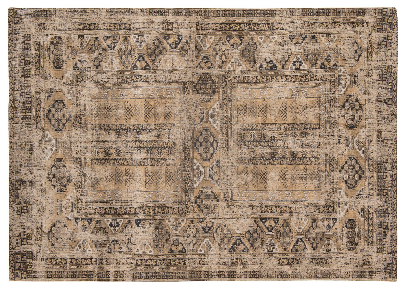 Louis de Poortere Hadschlu Rug Agha Old Gold 170 x 240cm