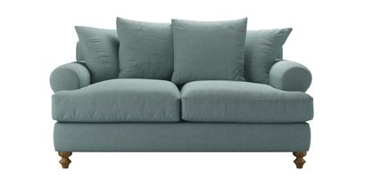 Teddy 2 Seat Sofa Bed in Holkham Norfolk Cotton - sofa.com