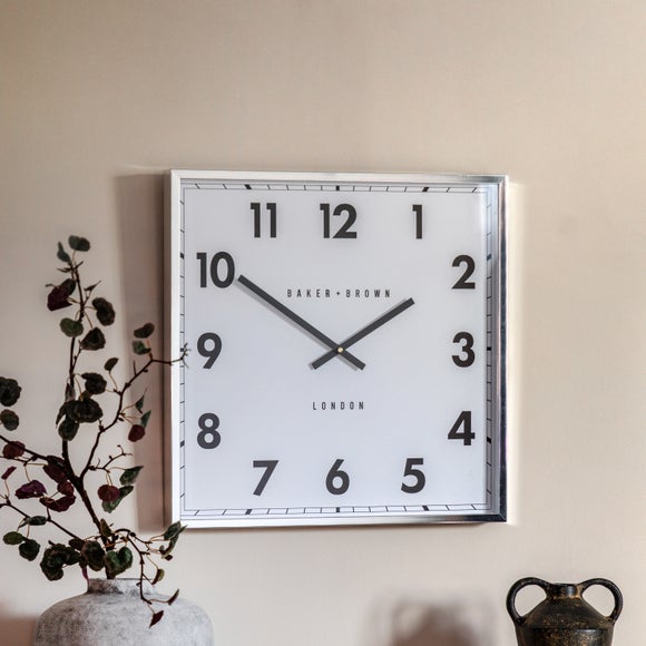 Cedar & Sage Buxton Square Wall Clock