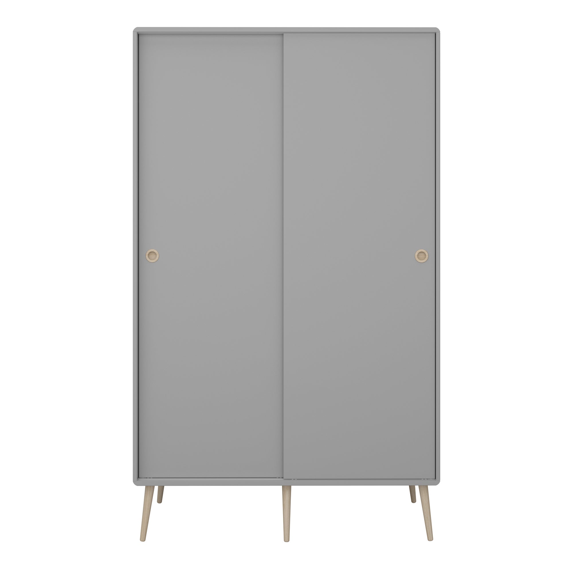 Softline Sliding 2 Door Wardrobe Grey