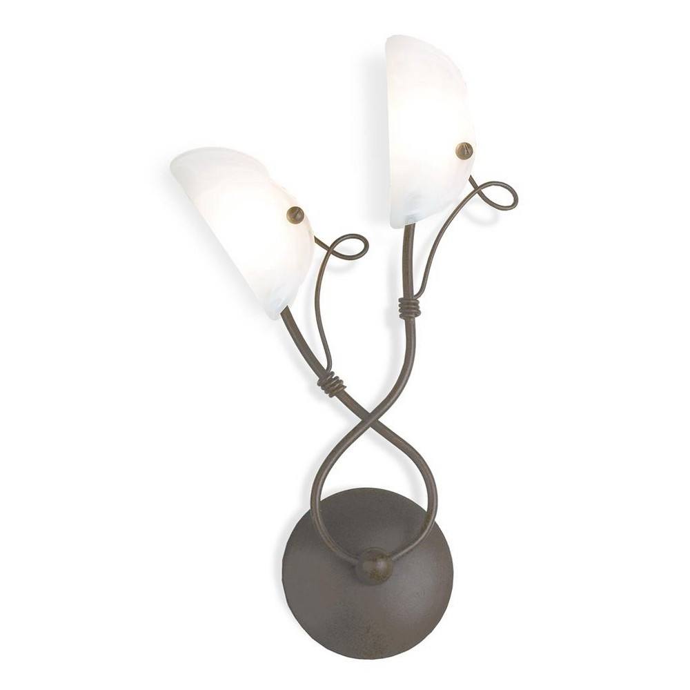 Netlighting Wall Lamp With Shade Rust in Brown