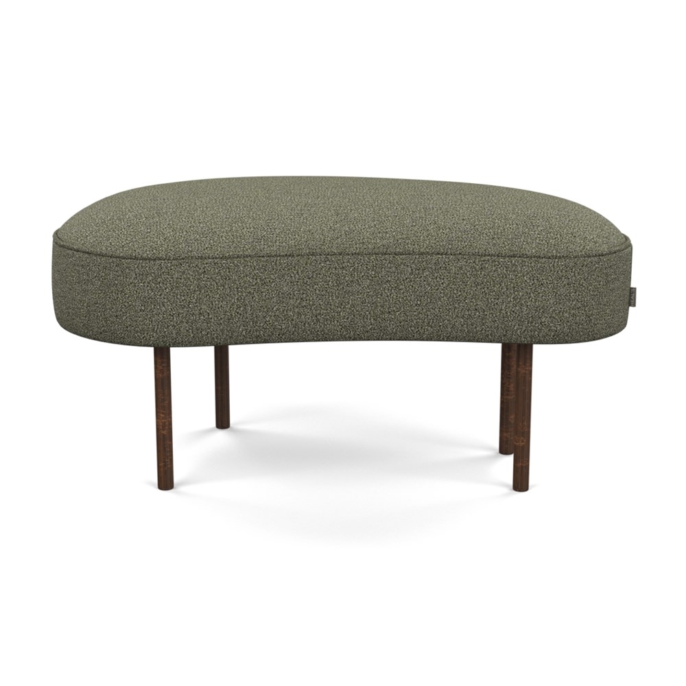Heal's Isola Small Ottoman Loop Boucle Forest Bronze Feet