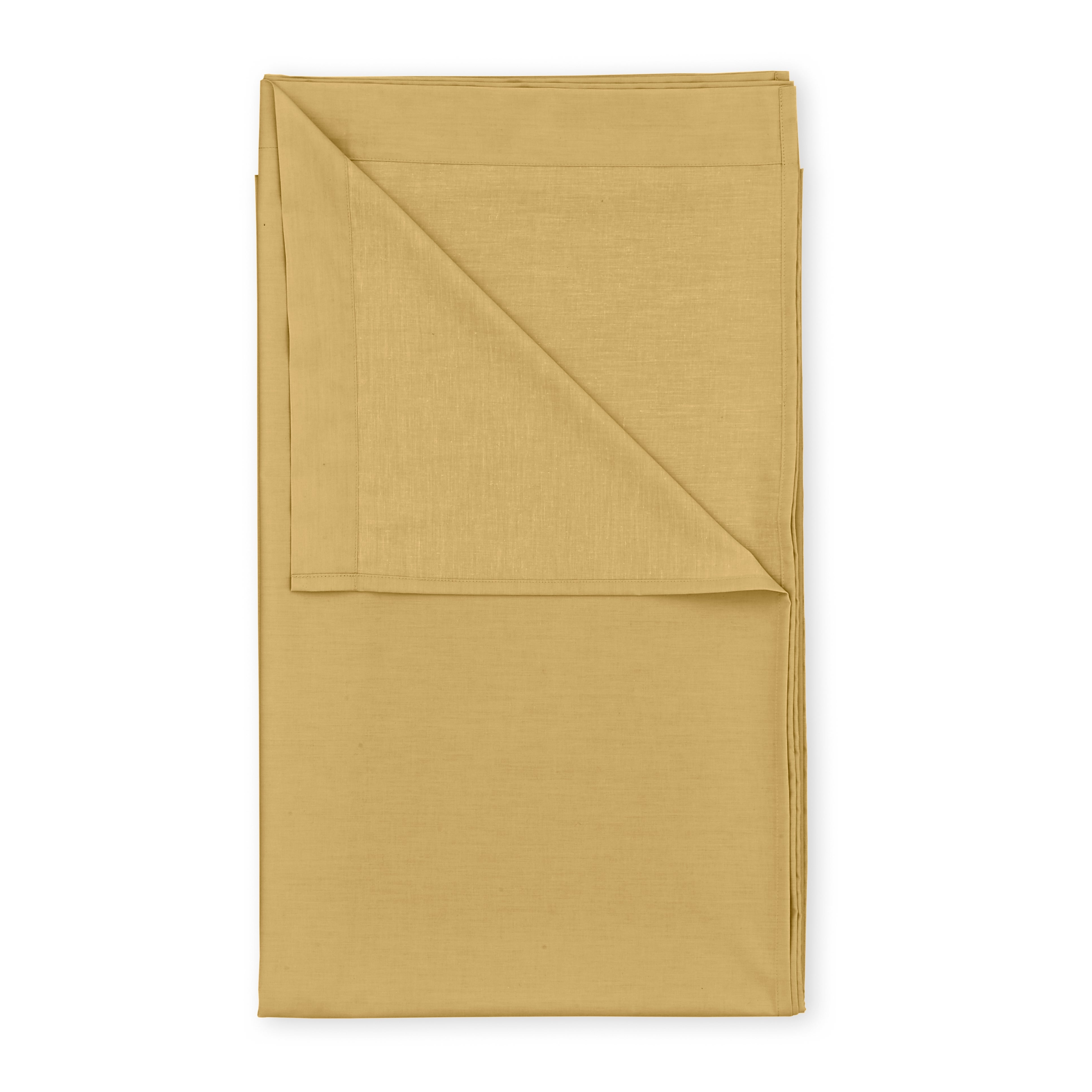 Pure Cotton Flat Sheet Ochre