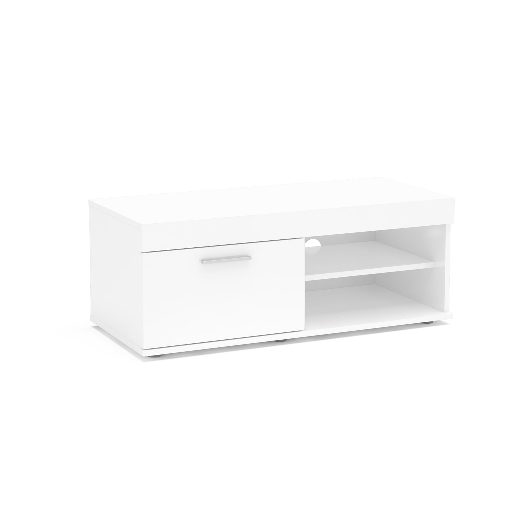Edgeware Small TV Stand White