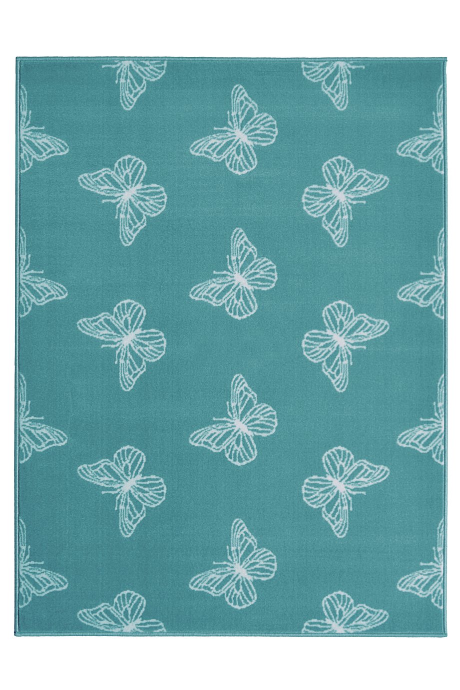 Homemaker Adorn Flutter Rug - 120x170cm - Teal