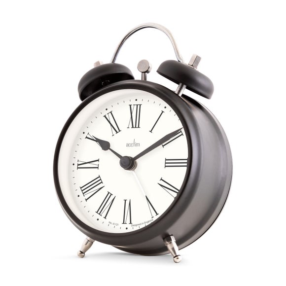 Acctim Shefford Roman Small Alarm Clock 3